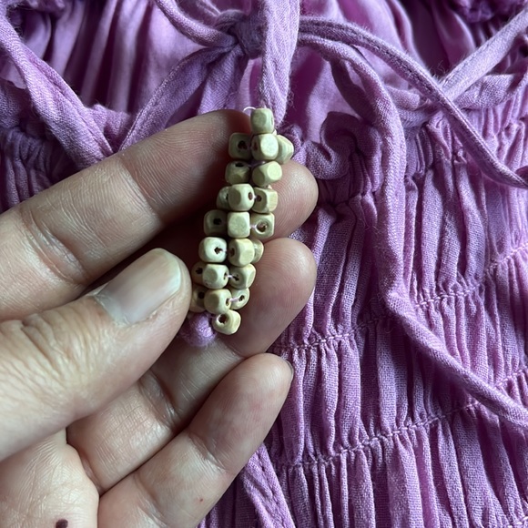 Free people forever favorite mini dress halter smocked bareback cross strappy - Picture 16 of 17